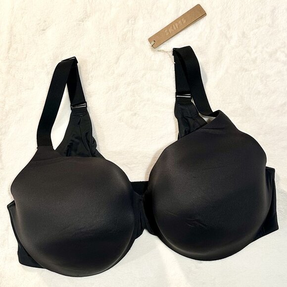 NWT SKIMS Smoothing Intimates Full Coverage Lightly Lined Bra in Onyx - 40DDD - Picture 2 of 9